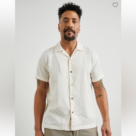 Rails Sinclair Shirt
Bone Cream Casual Button Down Shirt - Picture 6 of 12